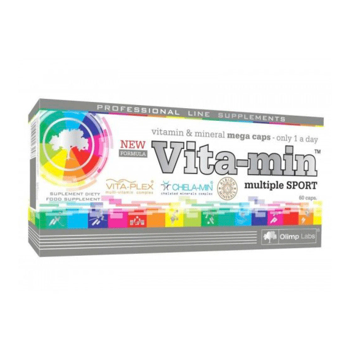 Мультивітаміни Olimp Sport Nutrition Vita-Min Multiple Sport, 60 капсул